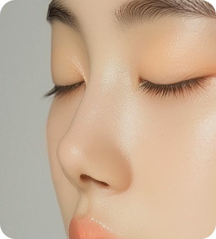 코재건술 CASE 02 — 코끝이 점점 짧아지는 경우