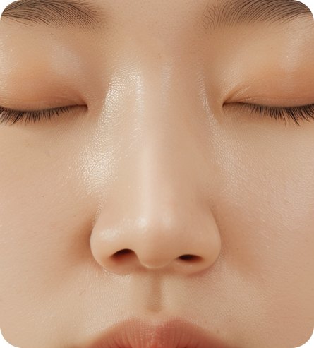 코재건술 CASE 03 — 양쪽 콧구멍의 크기가 다른 경우